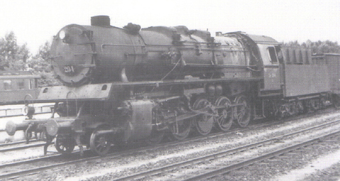 DSB N 204, 1952 Fa - HT-sp